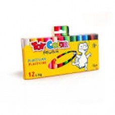 PLASTILĪNA KOMPLEKTS 12kr.x192g